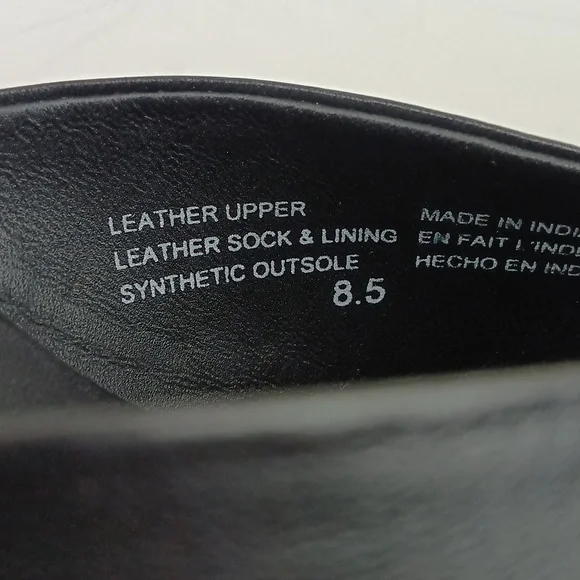 Seychelles Rumor Has It Black Slingback Point Toe Leather Heels sz 8.5 - Picture 9 of 12